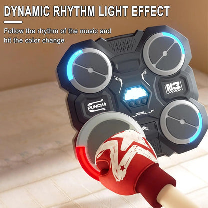 Music Boxing Machine with Music,Bluetooth Music Boxing Machine for Children Wall Mounted,Smart Music Boxing Game